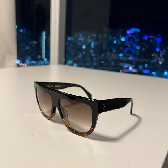 Celine Flat Top Aviator Sunglasses - Picture 2 of 9